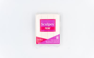 Sculpey Premo – Frost White Glitter– 57g